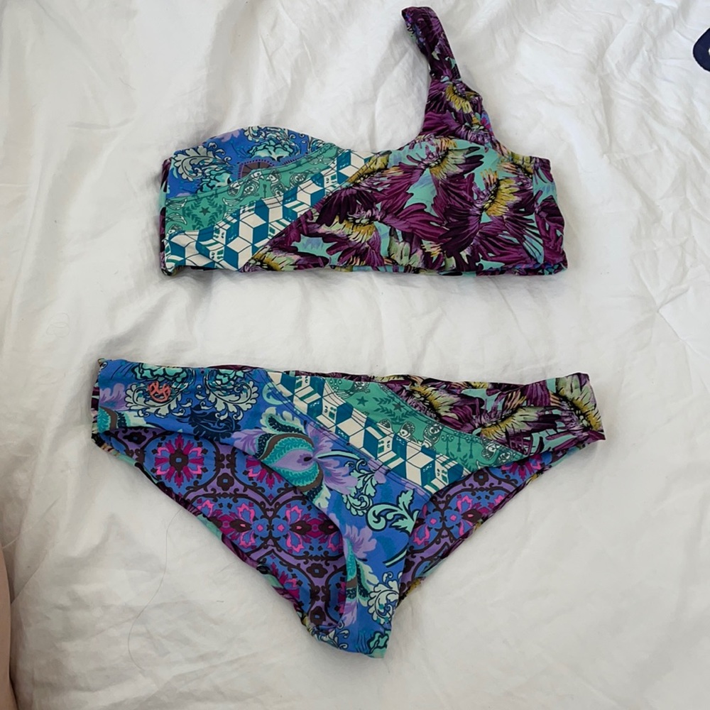 One Shoulder Maaji Reversible Swimsuit
